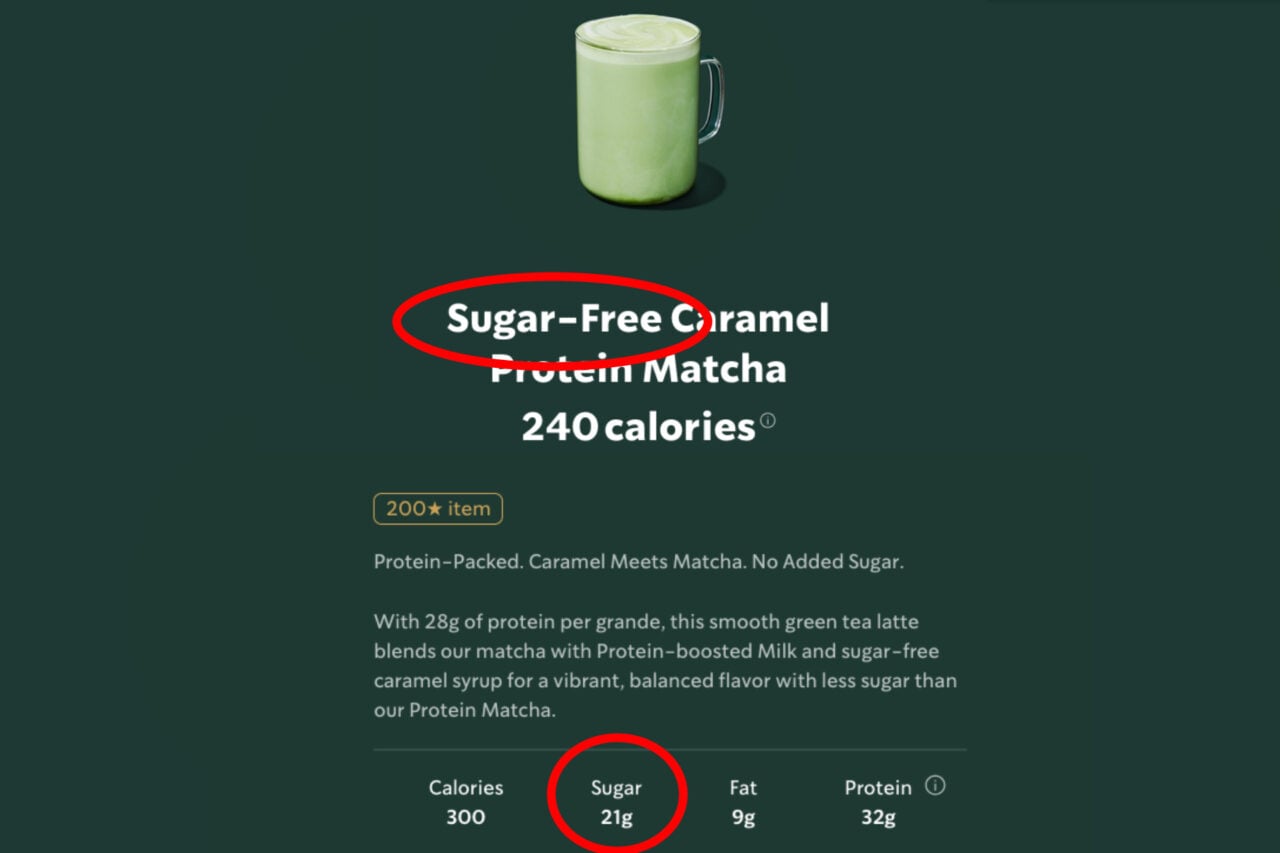 We Asked Starbucks Why Their ‘Sugar-Free’ Drinks Have Sugar and Now We’re Just More Confused